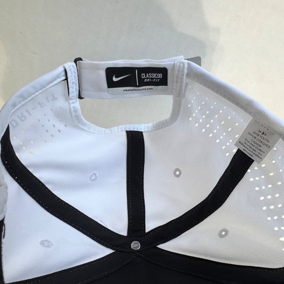 🧡NIKE Vols Tennessee Youth Classic 99 Dri Fit Hat White Velcro Closure - Picture 9 of 10